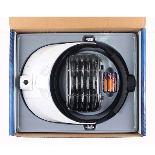 JMT-720989 Headband Magnifier with Adjustable LED Light and Interchangeable Lenses