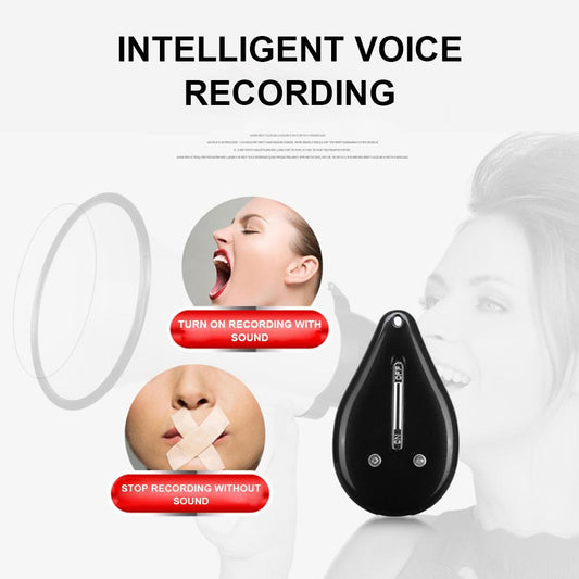JMT-195549 Mini Hidden Voice Recorder with 8GB Memory, Noise Reduction, Time Stamp, and Built-in Battery