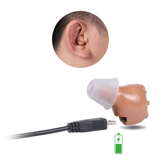 JMT-326621 Rechargeable Hearing Aids with Directional Microphones and Noise Reduction for Mild to Severe Hearing Loss