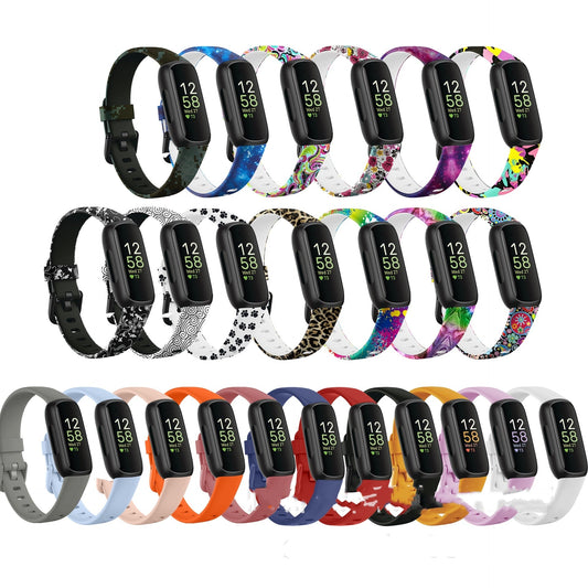 JMT-360541 Replacement Strap for Inspire3 Bracelet - Multiple Colors & Sizes Available