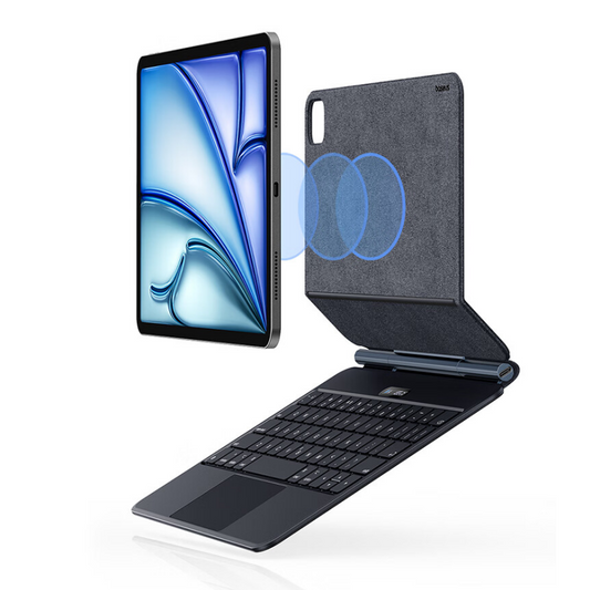 JMT-2501 Leather iPad Keyboard Case with Power Bank