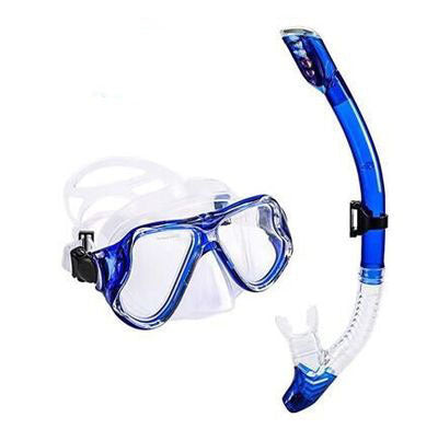 JMT-966173 Diving Goggles with Anti-Fog PC Frame and Replaceable Lenses