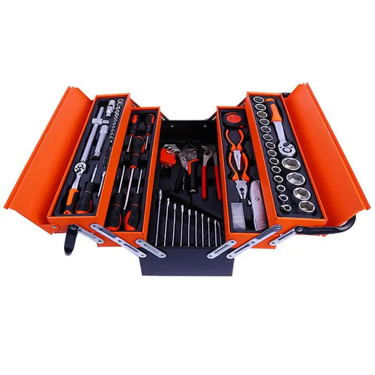 JMT-653322 Universal Ratchet Socket Wrench Set - 85-Piece Hand Tool Kit