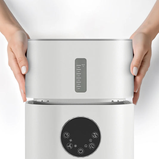 JMT-299466 H13 True HEPA Air Purifier with Humidifier for Allergies and Pet Hair in Home Environments