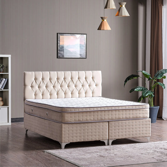 JMT-655562 Memory Foam and Pocket Spring Mattress: 10" 12" 14" 16" King/Queen Size, 180x200 cm for Bedrooms and Hotels