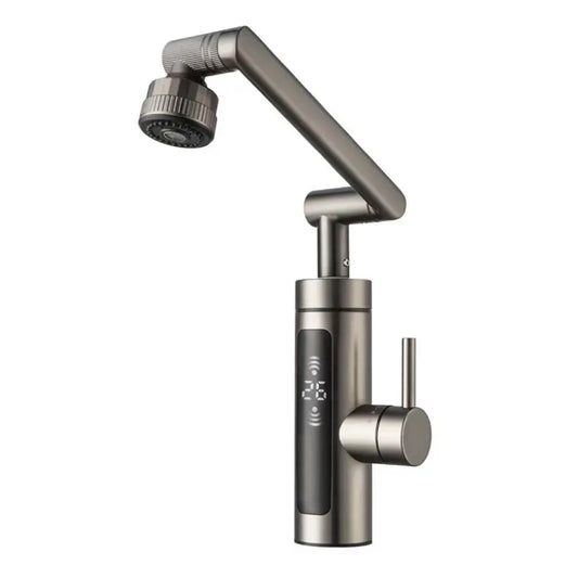 JMT-670794 Stainless Steel Instant Electric Water Heater Faucet with Smart Temperature Display for Kitchen and Bathroom
