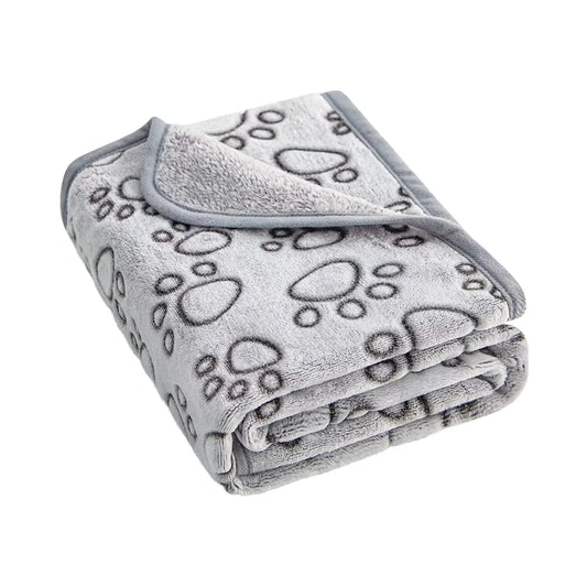 JMT-307146 Soft and Warm 40"x32" Pet Blanket for Dogs and Cats, Machine Washable, Fleece Material, Ideal for Indoor Use