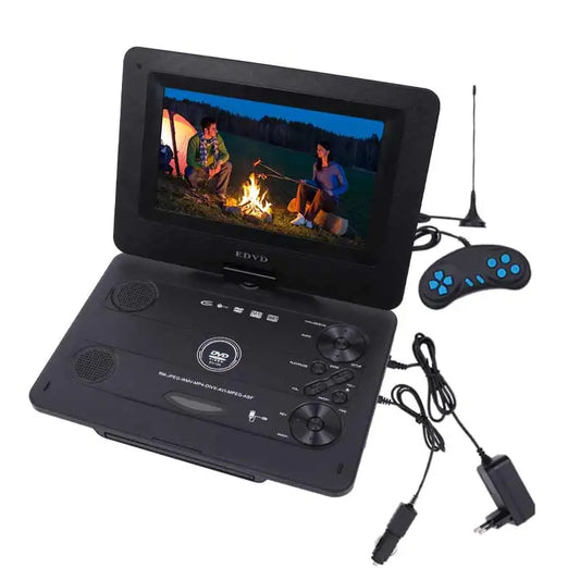 JMT-880074 9.5-Inch Portable Battery-Powered Car DVD Player with High-Quality Screen