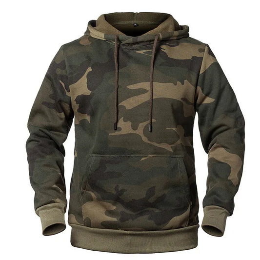 JMT-804810 European American Fashion Brand Men's Long Sleeve Hooded Jacket Autumn Winter Camouflage Sweater Heat Transfer Fleece Hoodie
