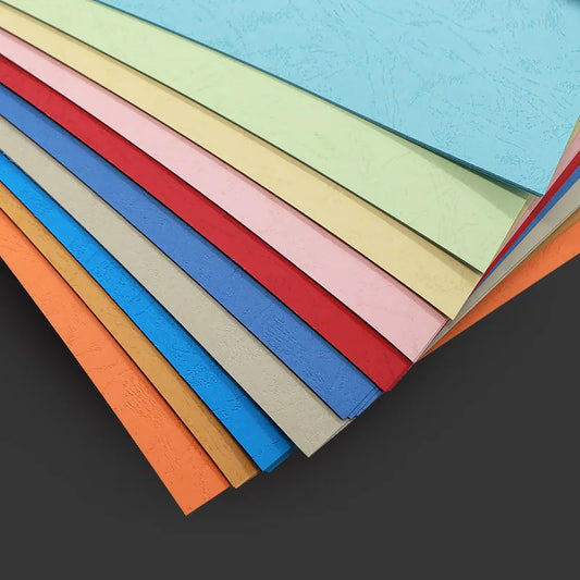 JMT-566730 A4 230gsm Embossed Texture Cardstock Paper in Multiple Colours – 50 Sheets Pack