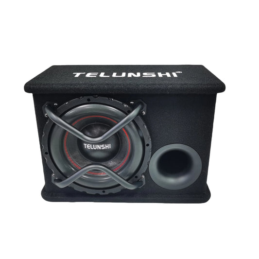 JMT-836746 10 Inch Dual Magnet Car Subwoofers with Built-in Amplifier for Truck and Car Audio Systems