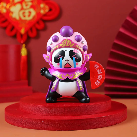 JMT-277258 Peking Opera Face-Changing Doll PVC Model Action Figure for Collectors and Play