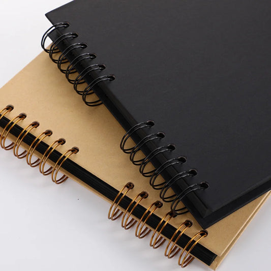 JMT-899978 Custom 11x8 Inch Black Hardcover Scrapbook for Baby Photo Album and DIY Craft Projects