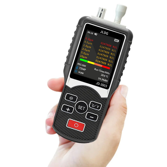 JMT-793290 Indoor Air Quality Monitor - Dust Particle Counter for PM2.5 Measurement Model JD3003