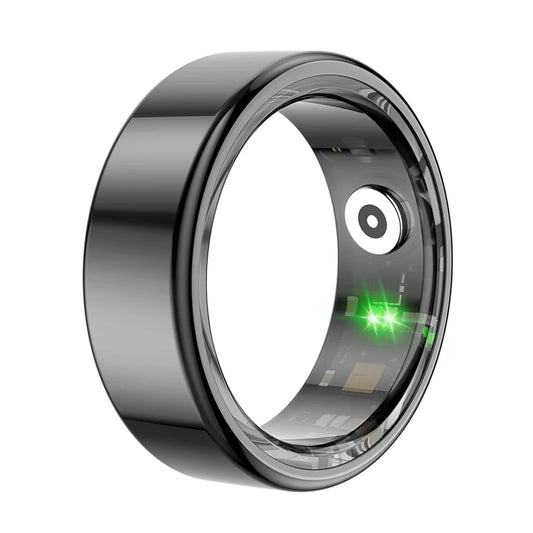 JMT-441418 IP68 Waterproof Smart Ring with Blood Oxygen and Sleep Monitoring - Classic Design for Couples