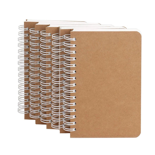 JMT-467978 Small Pocket Notebooks 5 Pack with 180 Ruled Pages for Writing, Drawing, and Note Taking