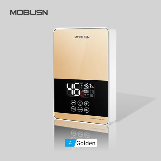 JMT-948746 Instant Electric Tankless Water Heater for Rapid Energy-Efficient Hot Water Supply