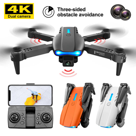 JMT-315978 E99 Pro 2 K3 Professional Mini Drone with HD 4K Dual Camera and GPS Remote Control