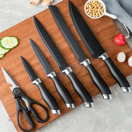 JMT-017162 Innovative Silicone Kitchen Utensils and Knife Set for Versatile Cooking