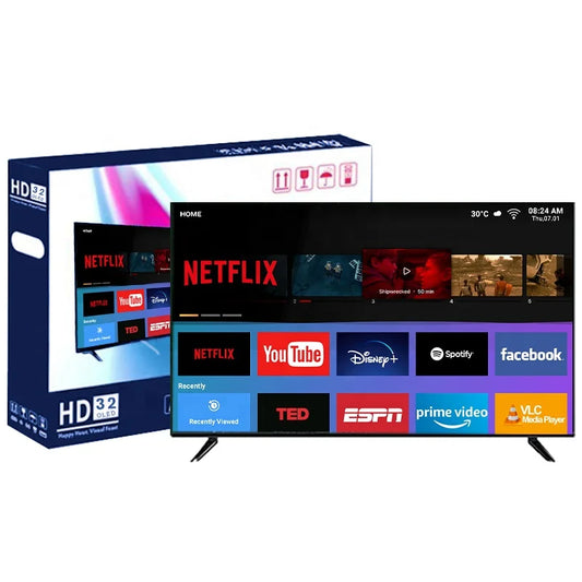 JMT-305226 Smart LED Television - Available Sizes: 24" to 85", Android Operating System