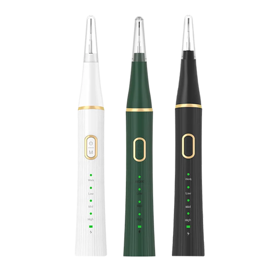 JMT-552650 Ultrasonic Tooth Cleaner Electric Plaque and Tartar Remover Teeth Whitening Kit