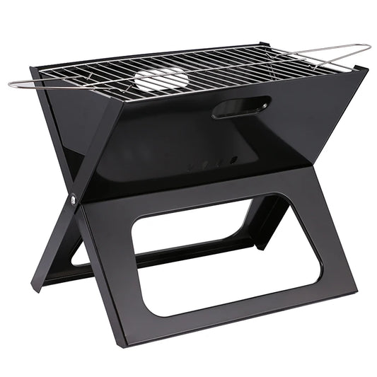 JMT-750282 Portable Folding Charcoal BBQ Grill for Outdoor Camping and Picnic