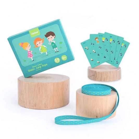 JMT-237258 Children's Rubber Jumping Rope for Outdoor Sports and Skipping Activities