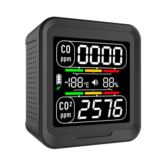 JMT-317578 Indoor CO2 and CO Monitor - Professional Portable Air Quality Detector