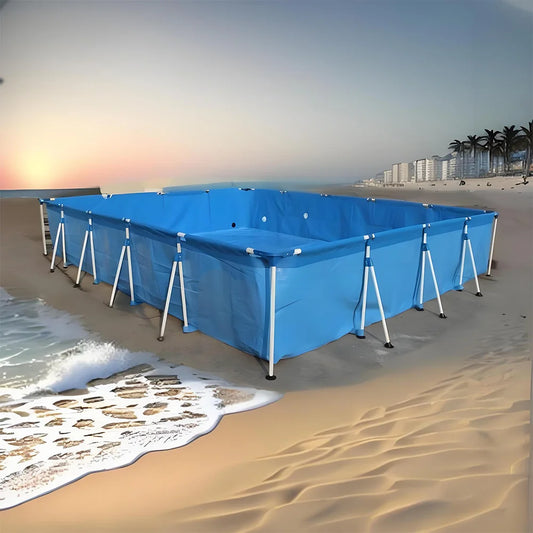 JMT-273418 Easy-Install Above Ground Swimming Pool for Outdoor Family Fun and Clean Sanitary Enjoyment