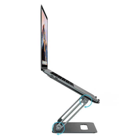 JMT-847818 Adjustable Aluminium Monitor and Laptop Stand with Cooling Feature