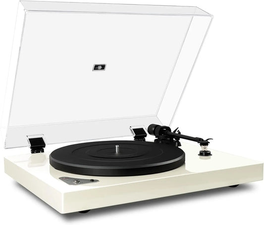JMT-373706 Bluetooth Vinyl Record Player with Adjustable Counterweight and High-Fidelity Sound
