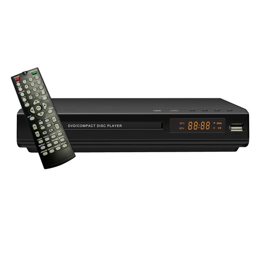 JMT-978378 Compact HD 1080p Home DVD Player with USB Port for Enhanced Viewing Experience