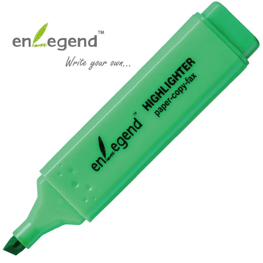 JMT-094666 Eco-Friendly Fluorescent Flat Square Highlighter Pen Set in Bright Colours