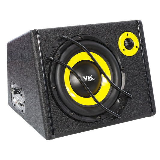 JMT-294346 12V Car Subwoofer with Amplifier and 10 Inch Speaker Box for Enhanced Audio Experience