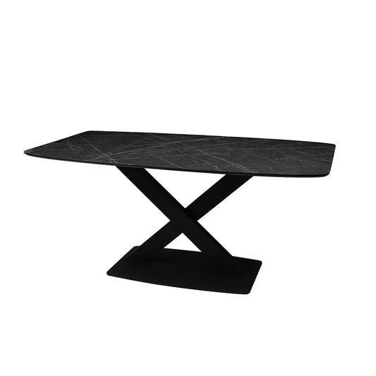 JMT-187402 Stylish Contemporary MDF Dining Table for Home, Hotel, and Restaurant Use