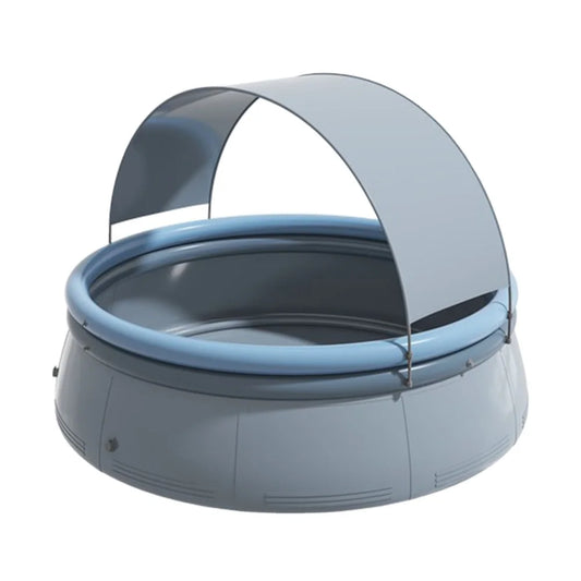 JMT-027082 Large 360x183cm Inflatable Swimming Pool for Kids and Adults with Sun Protection Feature