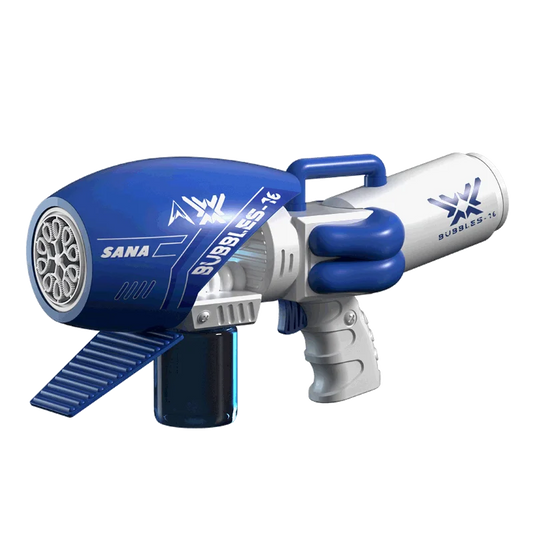 JMT-482442 Unisex Automatic Electric Bubble Gun Toy with Multiple Bubble Styles for Summer Outdoor Fun