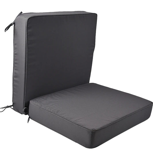 JMT-112906 Thick Waterproof Reclining Chair Cushion for Outdoor Use