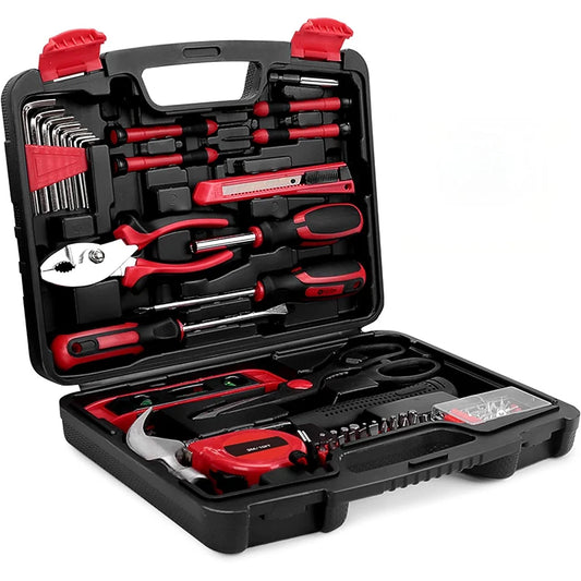 JMT-061194 216-Piece Electrician Tool Set with Socket and Wrench Kit for Automotive Repairs