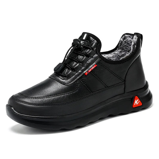 JMT-208906 BM-21802Walking Non-slip Waterproof Warm Winter Shoes for Women and Men Men's Casual Flat Boots