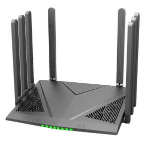 JMT-525578 WiFi 6 AX6000 Dual-Band Long Range Indoor Mesh Router with 2.5 Gigabit WAN/LAN Connectivity