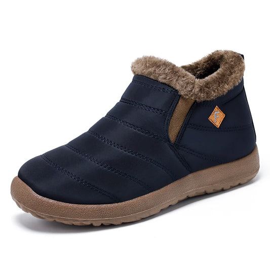 JMT-619082 BM-805-1New Fashion and Simple Winter Plus Cashmere Warmth Plus Cotton Snow Skid Boots