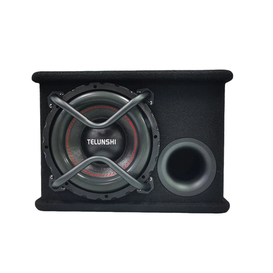 JMT-836746 10 Inch Dual Magnet Car Subwoofers with Built-in Amplifier for Truck and Car Audio Systems
