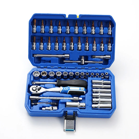 JMT-110922 53-Piece Multi-Function Household Tool Set for Home Repair and Maintenance