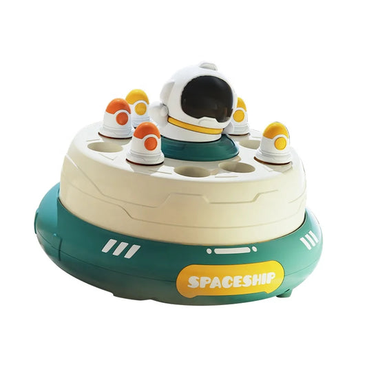 JMT-289802 Rocket Disk Bounce Table - Interactive Baby Educational Toy for Family Fun and Brain Training Activities