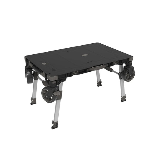 JMT-143498 Lightweight Folding Black Table for Outdoor Camping and Multifunctional Use