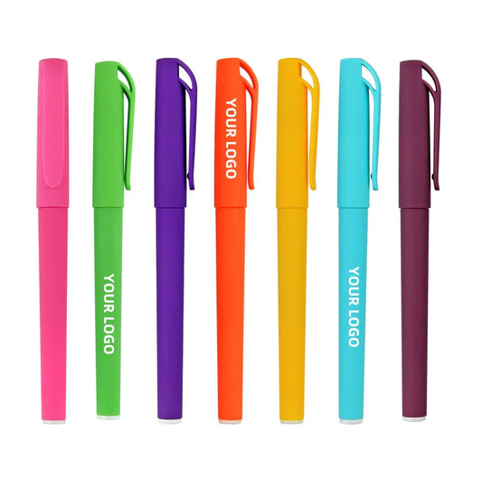 JMT-052362 Stylish Black Metal Ballpoint Pen with Customisable Logo for Business Promotions