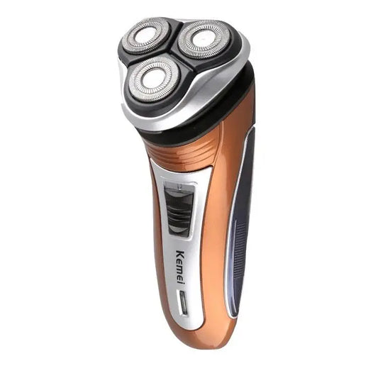 JMT-305162 Kemei KM-2801 Rechargeable Cordless Shaver for Men with 3 Rotating Blades