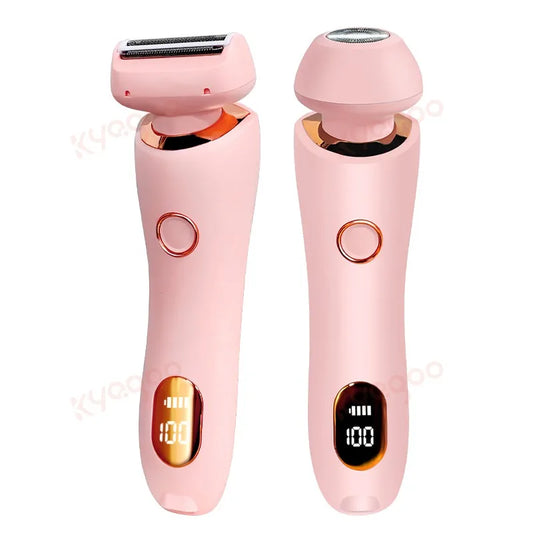JMT-944714 Cordless Rechargeable Electric Shaver for Women – Painless Hair Removal for Face and Legs