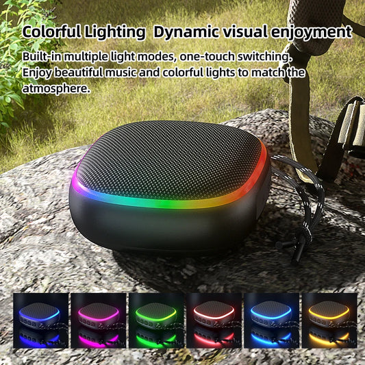 JMT-383754 Portable Wireless Speaker with Bluetooth 5.3, Compact Hifi Design for Sports and Parties